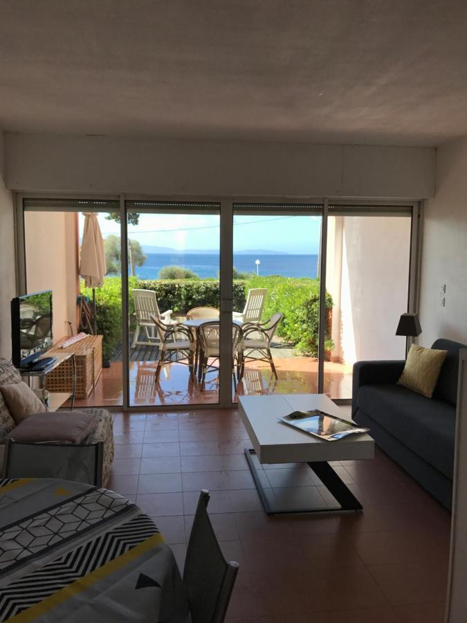 Grand Studio Route Des Sanguinaires Tres Belle Vue Mer Apartment Ajaccio  Exterior photo