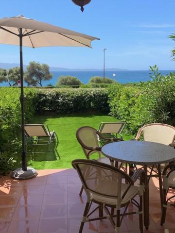 Grand Studio Route Des Sanguinaires Tres Belle Vue Mer Apartment Ajaccio  Exterior photo